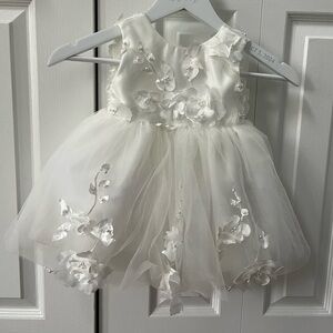 12-18 month Flower Girl Dress Ivory